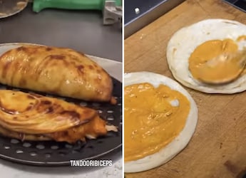 East Meets West In This Fusion Butter Chicken Tacos; Desi Viewers Are Confused East Meets West In This Fusion Butter Chicken Tacos; Desi Viewers Are Confused