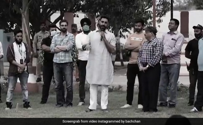 Abhishek Bachchan Made Good On A Promise - Screening Of <i>Dasvi</i> At Agra Jail
