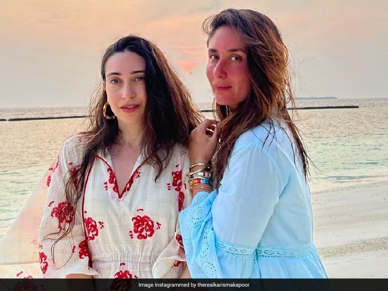 When Sisters Karisma Kapoor And Kareena Kapoor Go On A Beach Holiday, You Know It'll Be A Stylish One