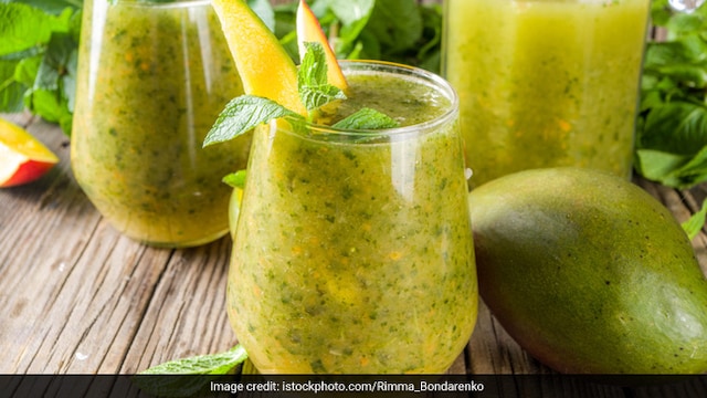 Raw mangoes are a good source of vitamin A, K, C and B6