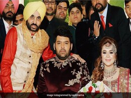 कपिल शर्मा ने शादी की फोटो शेयर कर के दी भगवंत मान को बधाई, लिखा- 'पाजी इतिहास बना दिया' कपिल शर्मा ने शादी की फोटो शेयर कर के दी भगवंत मान को बधाई, लिखा- 'पाजी इतिहास बना दिया'