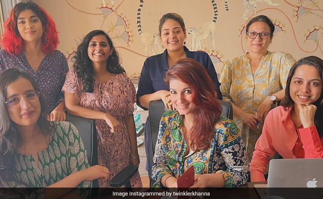 Women's Day 2022: Kajol, Twinkle Khanna And Others Share Pics With Their All-Women Teams