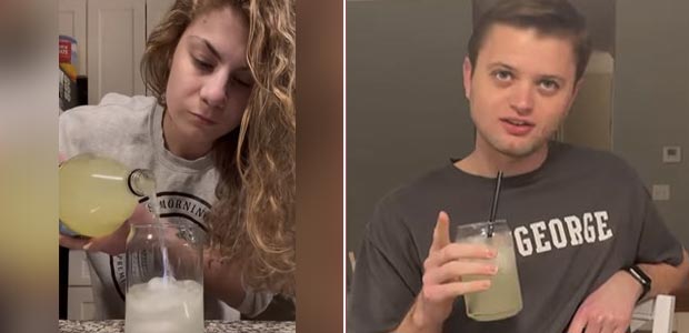 Viral Video: Wife Tricks Husband With 'Homemade' Lemonade, See His Epic Reaction