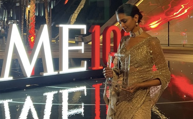 Deepika Padukone's "Pretty Decent Start To Monday" - A TIME100 Impact Award