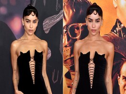 Zoe Kravitz's Custom Cutout Black Gown Is Purr-Fect For <i>The Batman</i> Premiere Zoe Kravitz's Custom Cutout Black Gown Is Purr-Fect For <i>The Batman</i> Premiere