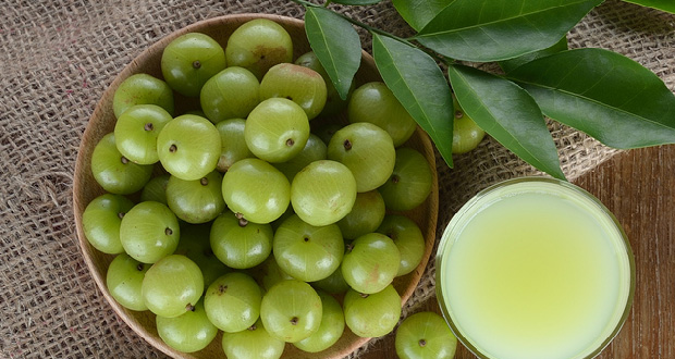 Amla helps thicken hair and makes them longer