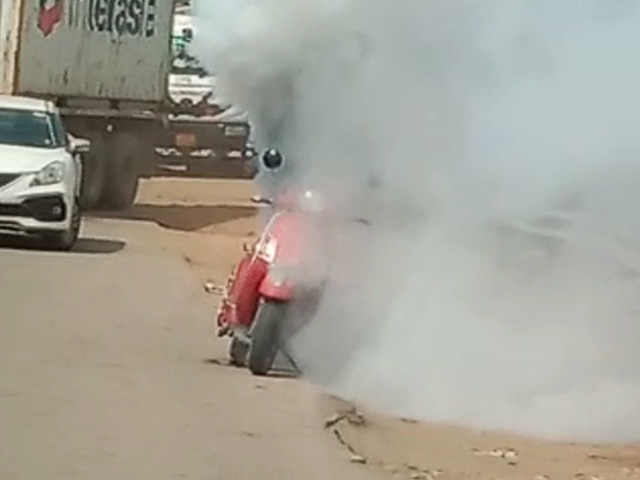PureEV Electric Scooter Catches Fire In Chennai, 4th Incident In 4 Days