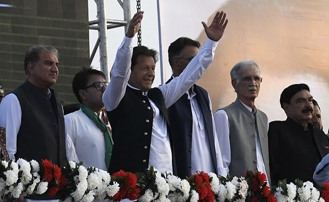 At Mega Pak Rally, Imran Khan Claims "Foreign Conspiracy" To Replace Him