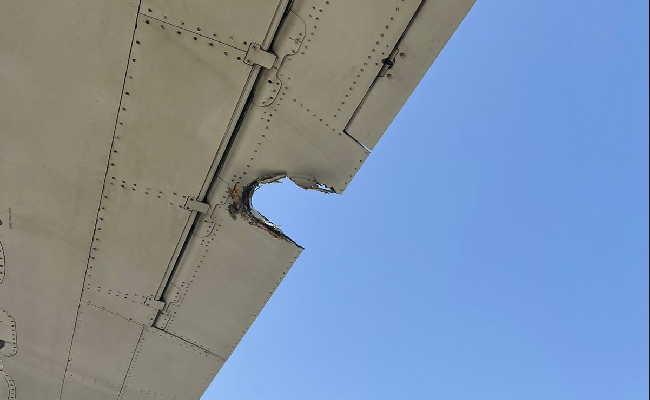 Pics: SpiceJet Plane Hits Pole Before Take-Off At Delhi Airport