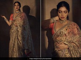 Bhumi Pednekar In A Gorgeous "Nari In A Saree" Aces Spring Style Bhumi Pednekar In A Gorgeous "Nari In A Saree" Aces Spring Style