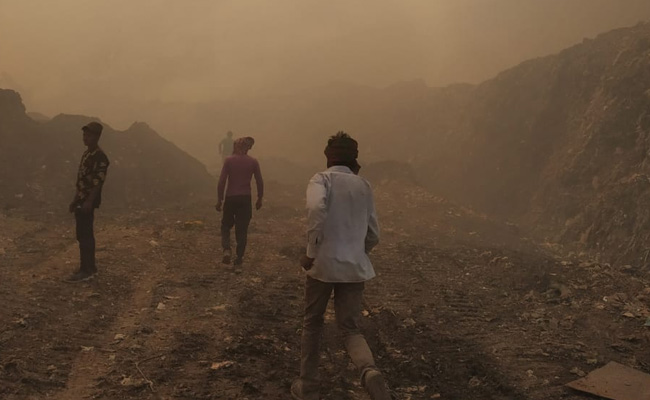 Fire At Delhi's Ghazipur Dumping Yard Doused After Over 50 Hours