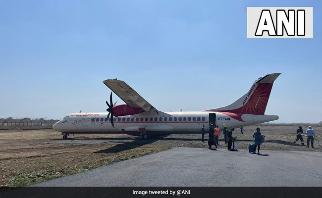 Alliance Air Plane, With 55 On Board, Skids Off Runway In Madhya Pradesh