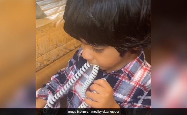 Smriti Irani Receives The Sweetest Birthday Wish From Ekta Kapoor's Son Ravie