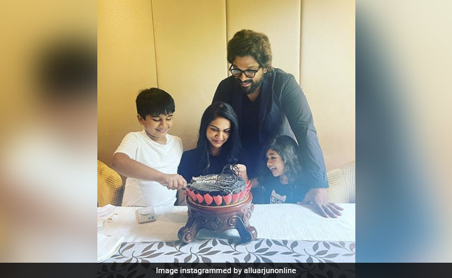 Inside Allu Arjun And Sneha Reddy's 11th Wedding Anniversary Celebrations