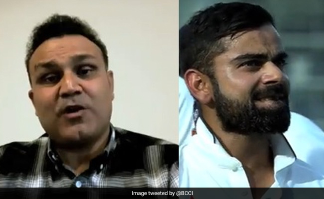 विराट के 100वें टेस्ट मैच खेलने पर सहवाग का मजाकिया अंदाज हुआ वायरल, 'त्योहार में होली, बैटिंग में कोहली..'- Video