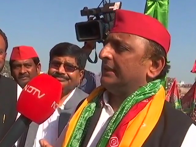 Akhilesh Yadav Hits Back At BJP's Mafia Jibe