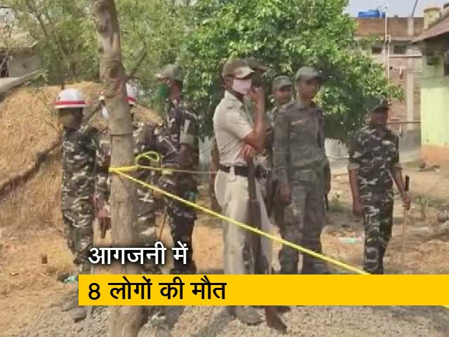 पश्चिम बंगाल के बीरभूम में TMC नेता की हत्या के बाद आगजनी, 8 लोगों की मौत