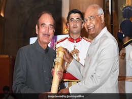 "Someone Recognised My Work": Ghulam Nabi Azad On Padma Award "Someone Recognised My Work": Ghulam Nabi Azad On Padma Award