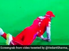 Watch: Shahrukh Khan Takes A Diving Blinder To Dismiss Faf Du Plessis