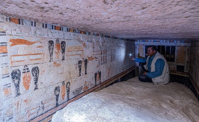 5 Ancient Pharaonic Tombs Unveiled In Egypt's Saqqara Necropolis