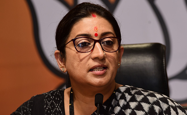"Gandhi Family Always Cheated People Of Amethi": Smriti Irani