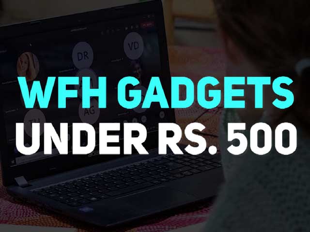 Top 10 WFH Gadgets Under Rs. 500 You Can Buy in India