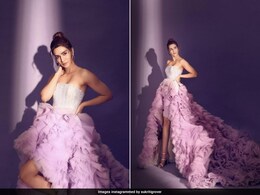 Kriti Sanon In A Lavender Ball Gown Looks Straight Out Of A Fairytale Kriti Sanon In A Lavender Ball Gown Looks Straight Out Of A Fairytale