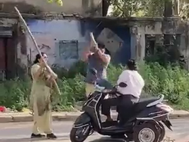 On Camera, Couple Assaults Disabled Man On Scooty In UP's Greater Noida