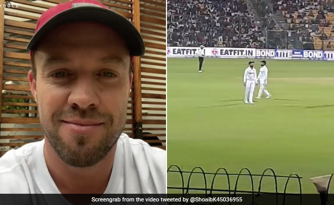 फैंस की रिक्वेस्ट पर विराट ने मैदान पर की ABD की नकल, RCB के लिए डिविलियर्स ने भेजा VIDEO