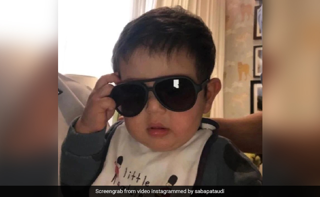 The Internet Loves This Pic Of Jeh Ali Khan, Shared By Aunt Saba