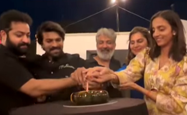 Inside Ram Charan's Birthday Bash Hosted By RRR Co-star Jr NTR