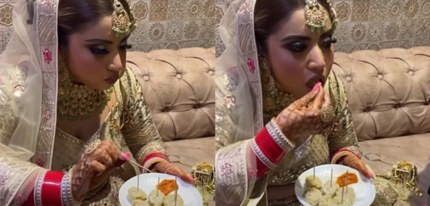 Watch: Adorable Video Of Bride Having Momos Before Wedding Ceremony Will Make You Go 'Aww'