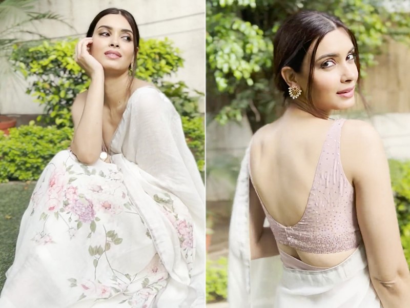 Bringing In Flower Power This Week Is Diana Penty In A Flawless Floral Saree