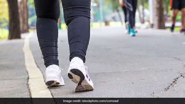 Walking regularly is a great way to squeeze in a workout for women above the age of 35
