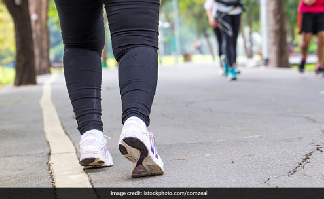 Walking regularly is a great way to squeeze in a workout for women above the age of 35