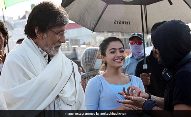 Rashmika Mandanna's Reply To Co-Star Amitabh Bachchan's <i>Pushpa</i> Post
