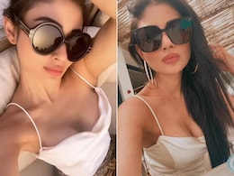 Mouni Roy, In A Slip Top And Printed Skirt, Has Got Our Stylish Summer Holiday Uniform Well In Check Mouni Roy, In A Slip Top And Printed Skirt, Has Got Our Stylish Summer Holiday Uniform Well In Check