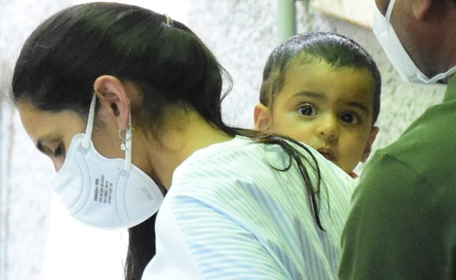 Watch: Mukesh Ambani's Grandson, Prithvi, Seen On First Day Of School