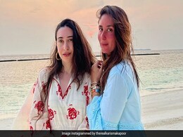 Karisma Kapoor ने बहन Kareena Kapoor के साथ शेयर की फोटो, फैन ने पूछा- आप में से बड़ी बहन कौन? Karisma Kapoor ने बहन Kareena Kapoor के साथ शेयर की फोटो, फैन ने पूछा- आप में से बड़ी बहन कौन?