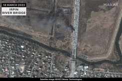 Latest Ukraine Satellite Pics Show Destroyed Homes, Cars On Fire Latest Ukraine Satellite Pics Show Destroyed Homes, Cars On Fire