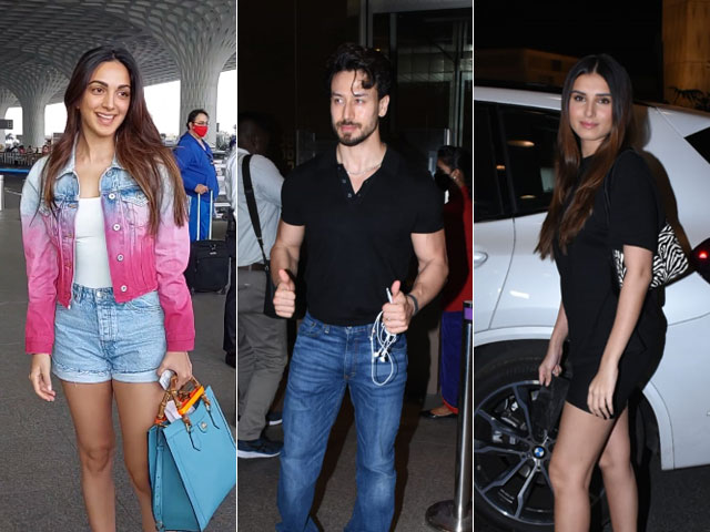 Airport Traffic: Kiara Advani, Tara Sutaria And Tiger Shroff Spotted