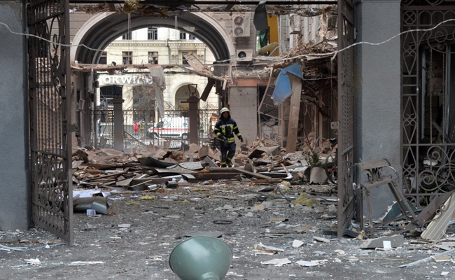 At Least 13 Killed In Shelling On Ukrainian Industrial Bakery