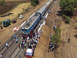 Watch: Drone Footage Captures Anti-Collision Test By Railways Watch: Drone Footage Captures Anti-Collision Test By Railways