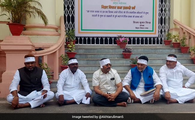 AIMIM MLA Evicted From Bihar Assembly For Unruly Behaviour