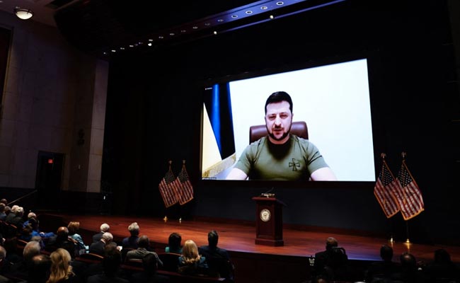 "Doesn't Ukrainian President Own A Suit?" US Financier Blasted For Criticising Zelensky's Outfit