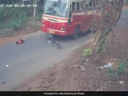 Viral Video: Kerala Boy Riding A Bicycle Escapes Death Twice Viral Video: Kerala Boy Riding A Bicycle Escapes Death Twice