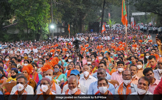 Regional Party MGP Extends Support, BJP Strength Now 25 In Goa