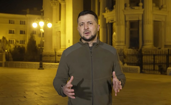 Ukraine's President Zelensky May Make An Appearance At The Oscars