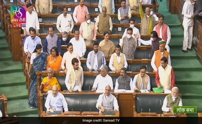 Watch: "Modi, Modi" Chants In Lok Sabha Over Poll Wins, PM Was Present