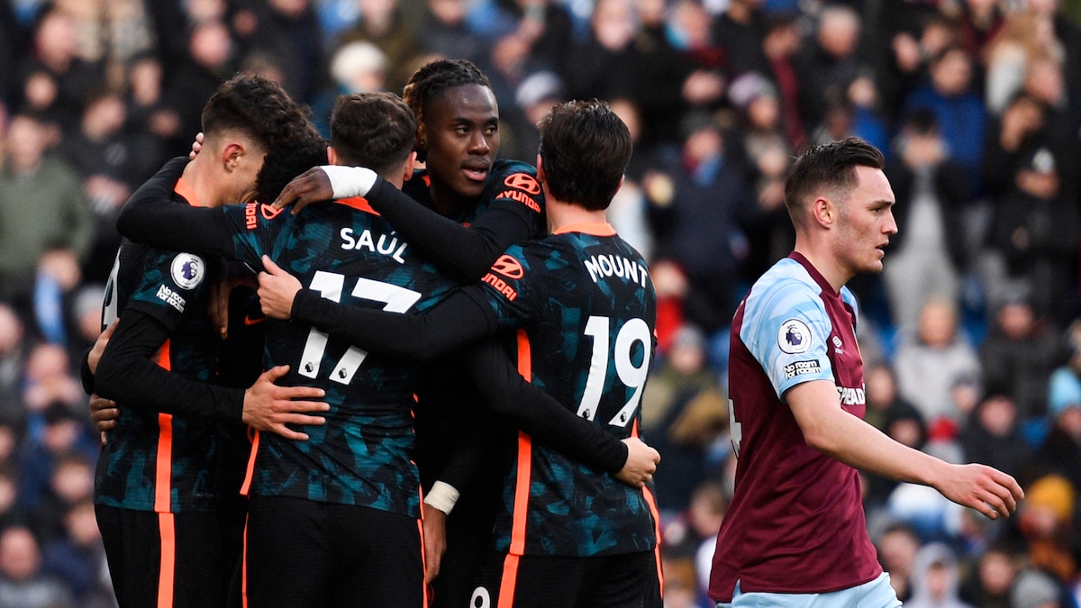 Chelsea Thrash Burnley 4-0 To Boost Premier League Top-Four Hopes